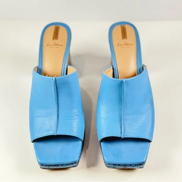 SAM EDELMAN Wilton Leather Mule Sandals Size 9 - Picture 2 of 9